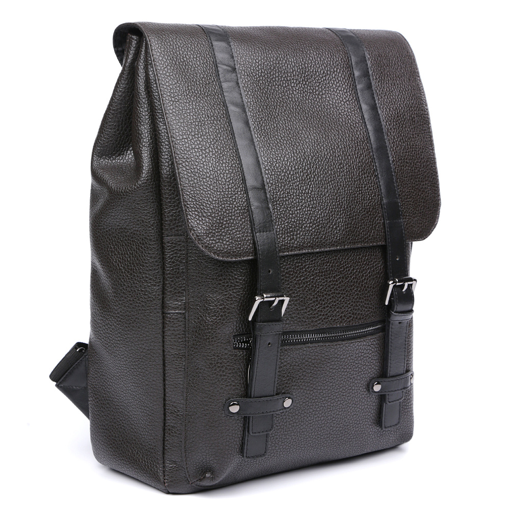 981047-12 FABRETTI Рюкзак муж. нат. кожа (Коричневый/28*41*15/натуральная кожа/FABRETTI)