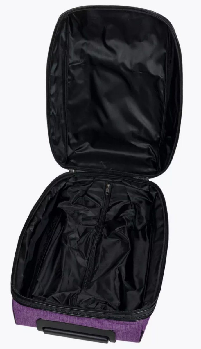 М-7318 Сумка на колёсах катионик фиолетовый (фиолетовый/47*29*22/полиэстер/NTL Continent)