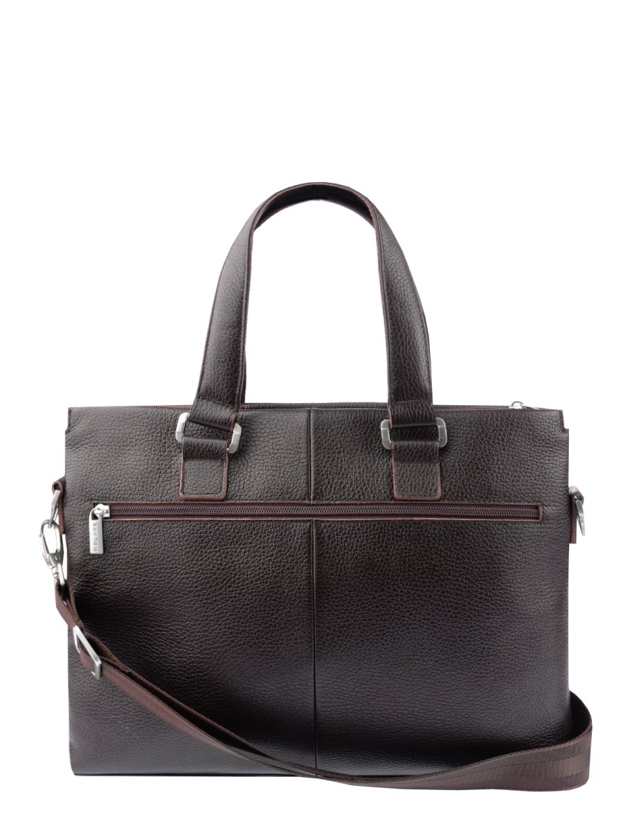 46887 Сумка RONALD DENVER кожа шоколад (Коричневый/38*26,5*4,5/натуральная кожа/R.Blake)