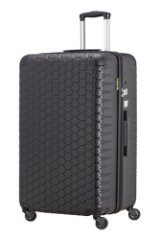 VAA5050L94200101 Чемодан 4-х колесный CARPISA (Черный/77*48*31/поликарбонат/L/CARPISA)