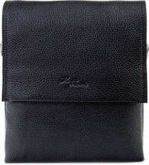 0542-45 Сумка мужская натуральная кожа KARYA (Черный/22*26*8/натуральная кожа)