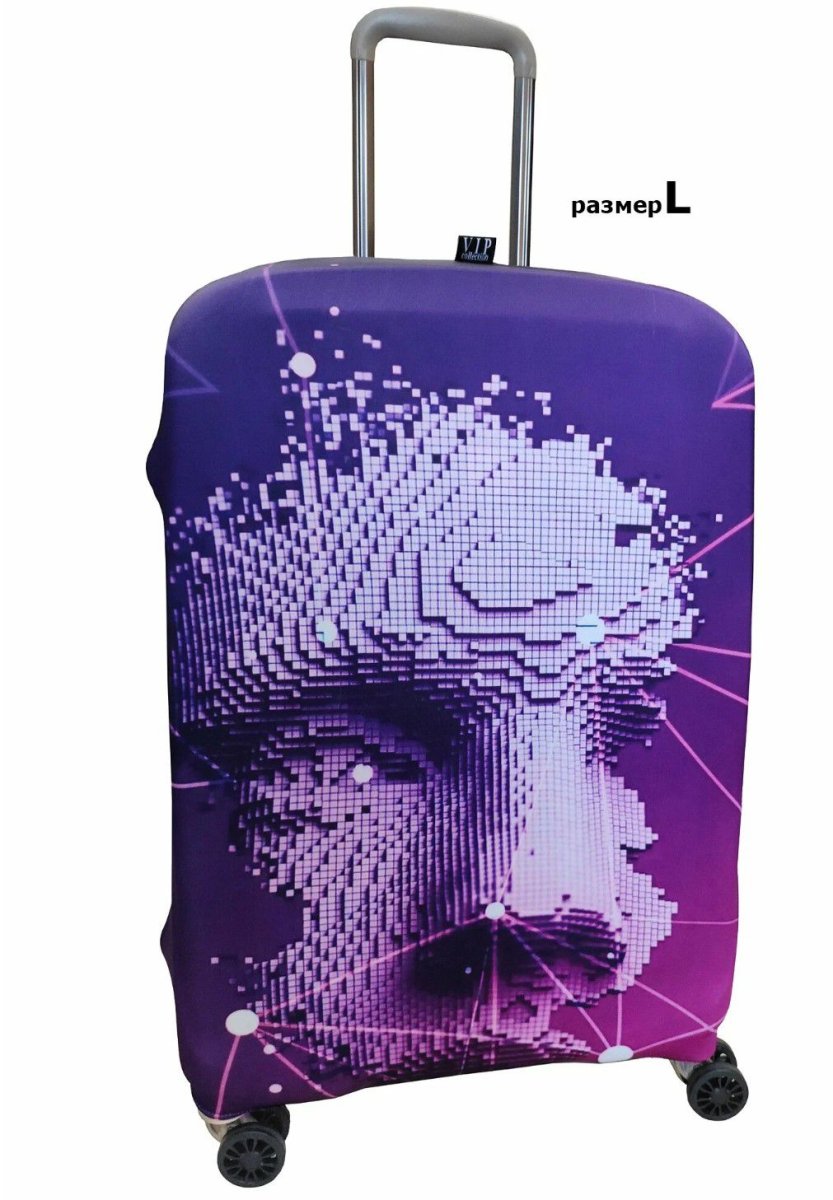 2337 Чехол для чемодана (L) (L/бифлекс/VIP COLLECTION)