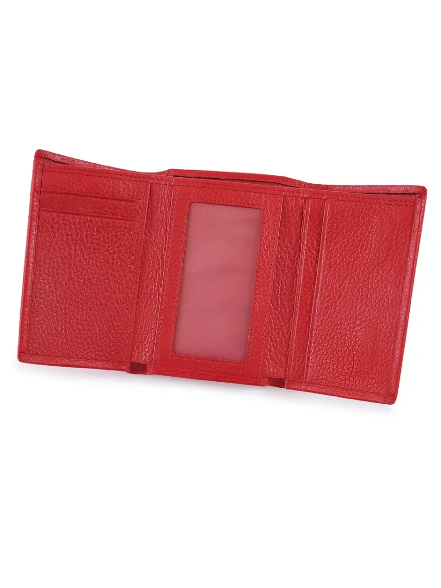 51-369-13-2 Кошелек женский (красный) (красный/12*9*3/натуральная кожа/Redmond)