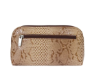 2029-011 Косметичка женская KARYA (Бежевый/25*14*6/натуральная кожа)
