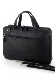 2437 Сумка мужская (черный) (Черный/Экокожа/Redmond)