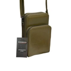 12К Сумка женская натуральная кожа (olive) (олива/11*18*5/натуральная кожа/Redmond)