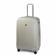 808 PC - 24 (Taupe) Чемодан VIPCOLLECTION на 4кол. (поликарбонат) (Бежевый/45*67,5*25/поликарбонат/M/3,5 кг/90 литров)