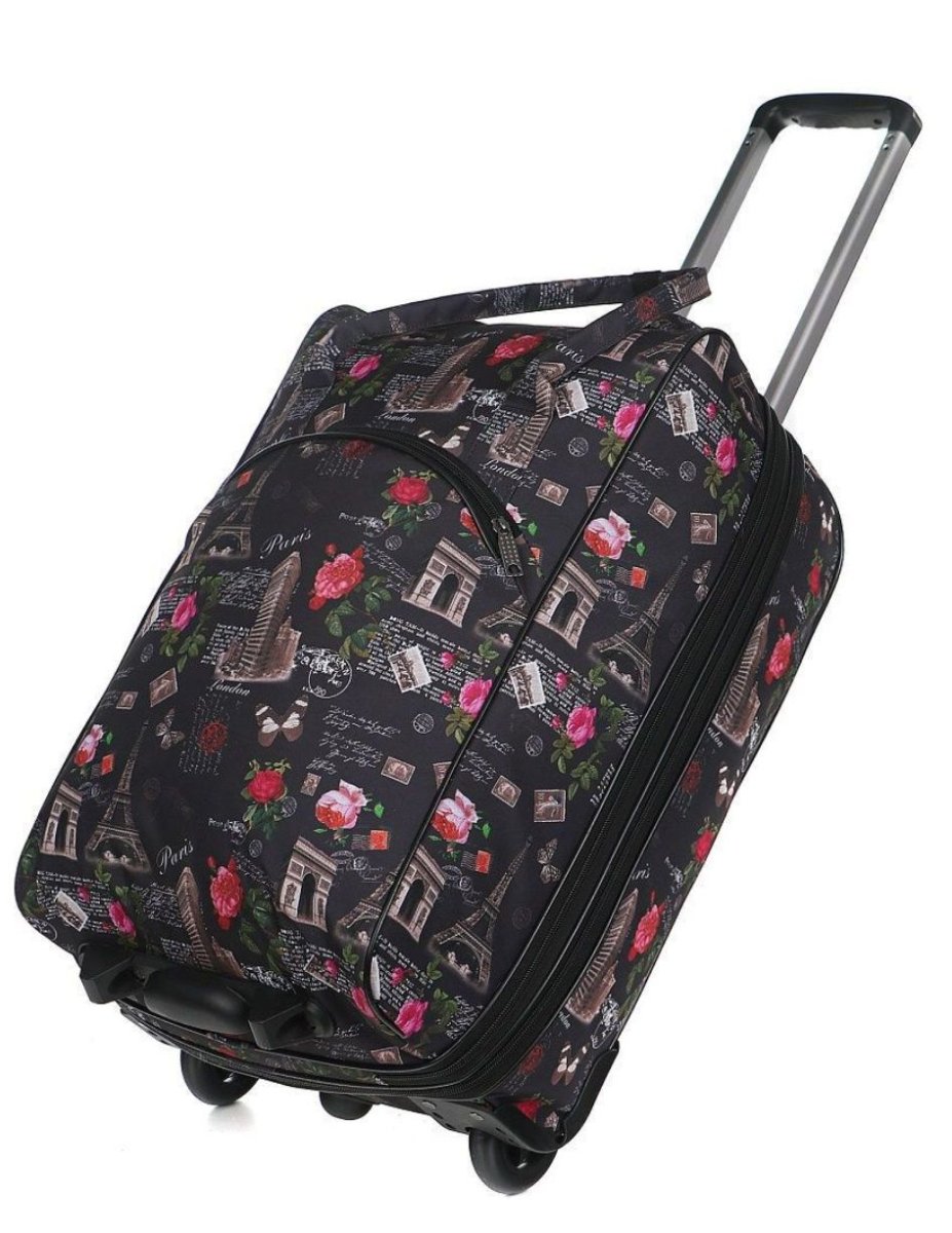 М-7301 Сумка на колесах париж (фиолетовый/55*26*35/полиэстер/NTL Continent)