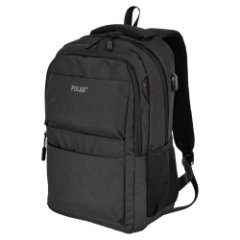 П0310-05 (Black) Рюкзак текстиль (Черный/29*44*14/полиэстер/0,75 кг/18 литров/Polar)