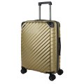 41H-033-424 Чемодан 4-х колесный (Золотой/45*68*26/полипропилен/M/3,4 кг/79 литров/Eberhart)