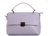 616К Сумка женская натуральная кожа (lavander) (Сиреневый/натуральная кожа)