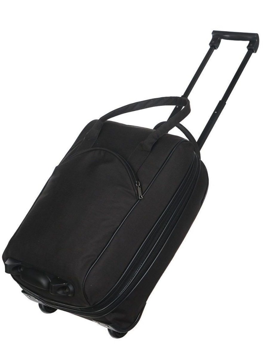 М-7318 Сумка на колёсах катионик черный (черный/47*29*22/полиэстер/NTL Continent)