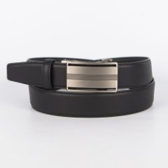 DEMIDOV05-J-01 Ремень мужской Jonas Hanway (черный) (Черный/3,4*110-130/натуральная кожа/Jonas Hanway)