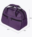 М-5901Б Сумки на колёсах с бьютиком катионик фиолетовый (фиолетовый/56*35*33+28/катионик/NTL Continent)