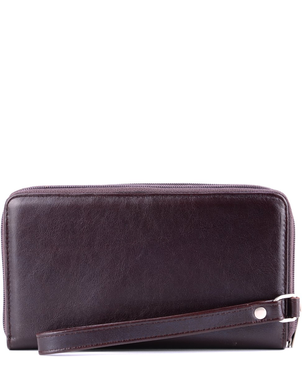 54230 Сумка-клатч CLINT TORONTO кожа коричневый (Коричневый/21*12*4/натуральная кожа/R.Blake)