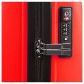 EN7520-20-4 FABRETTI Чемодан 4-х колесный 100% полипропилен (Красный/38*55*18/полипропилен/S/2,8 кг/FABRETTI)