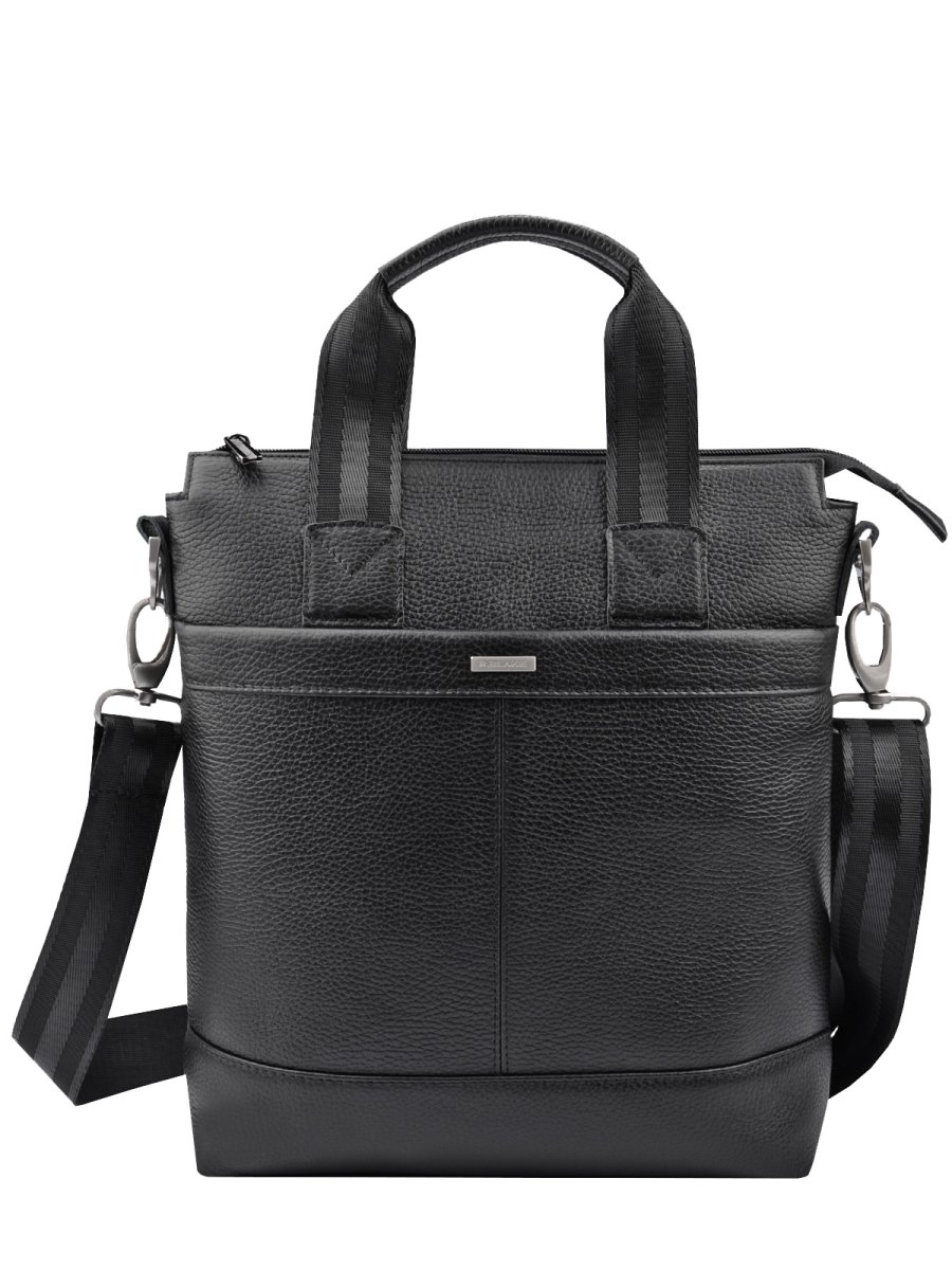 75504 Сумка РИЧАРД DEERSKIN кожа флотер черный (Черный/23*33*7/натуральная кожа/R.Blake)