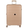 EN9520-28-13 Чемодан 4-х колесный 100% полипропилен FABRETTI (Бежевый/51*77*31/полипропилен/L/FABRETTI)