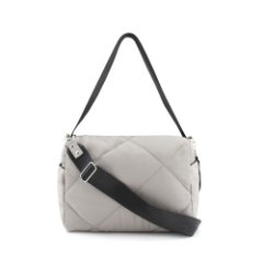 1050/1 Сумка женская (сер.бежевый) (Серо-бежевый/25,5*19*12/полиэстер/Redmond)