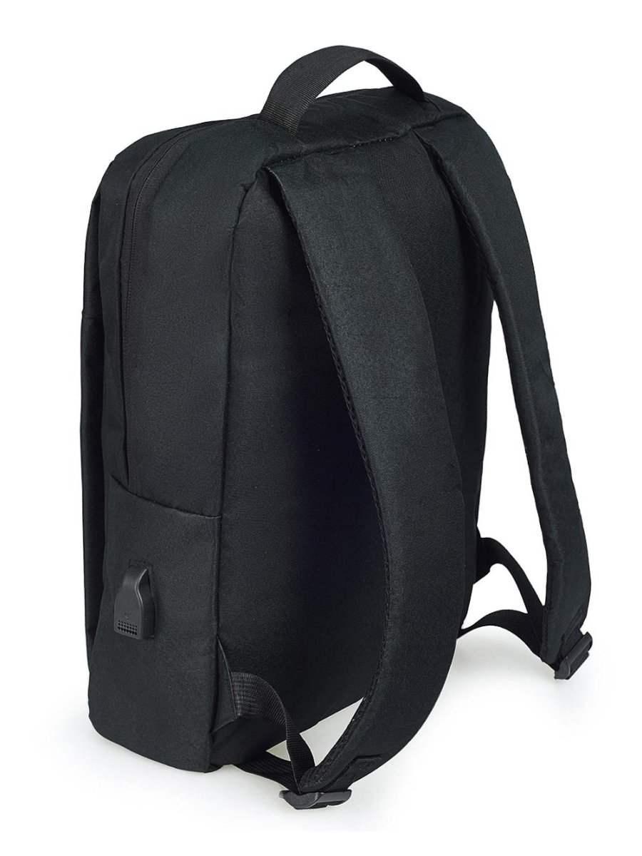 1741 РЮКЗАК ТКАНЬ (чёрный) (Черный/28*40*10/текстиль/Redmond)