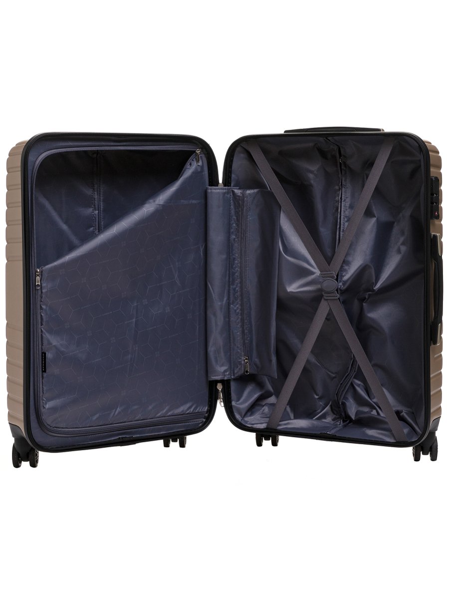 RB06C24CH Чемодан REDMOND АБС-пластик (Бежевый/67*46*27/АБС пластик/M/Redmond)