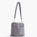 2415VN Сумка женская Серый (серый светлый/23*17*9/экокожа/Richet)