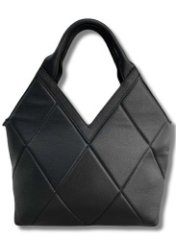 8473К Сумка женская натуральная кожа (чёрный) (Черный/39*34*10/натуральная кожа/Redmond)