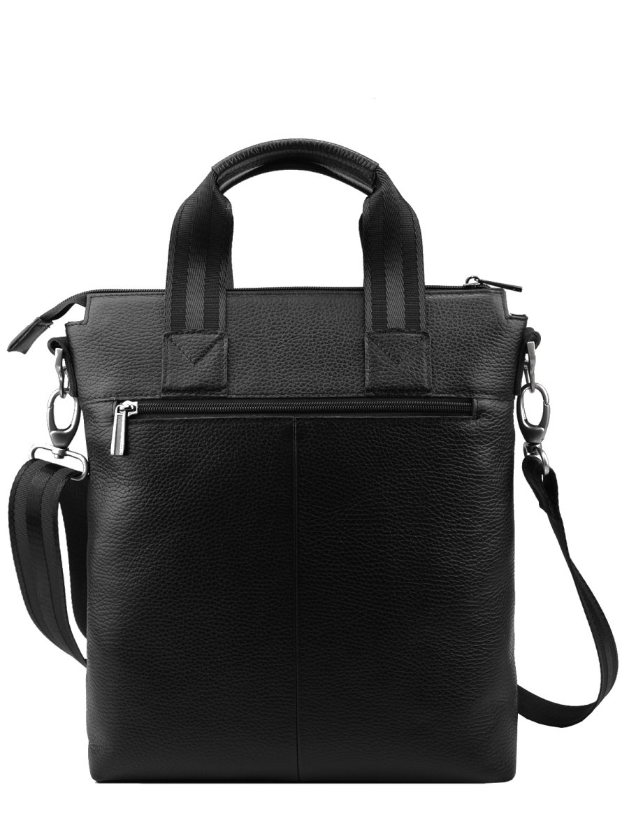 75504 Сумка РИЧАРД DEERSKIN кожа флотер черный (Черный/23*33*7/натуральная кожа/R.Blake)