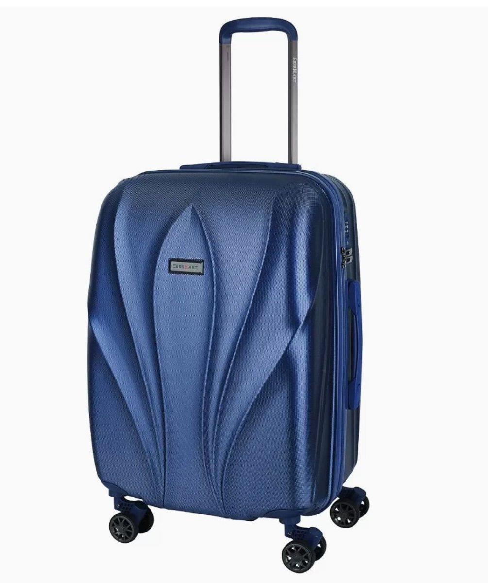 03L-011-424 Чемодан 4-х колесный (Синий/45*67*31/поликарбонат/M/2,9 кг)