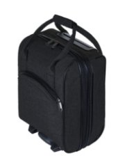 М-7316 Сумка на колесах катионик черный (Черный/43*29*22/полиэстер/NTL Continent)