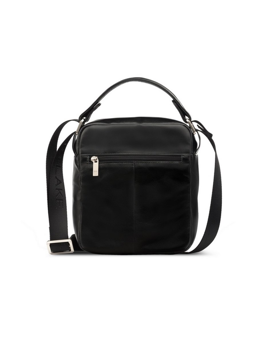 41550 Сумка DYLAN SPORT кожа перфориров.черный (Черный/20*23*7/натуральная кожа/R.Blake)