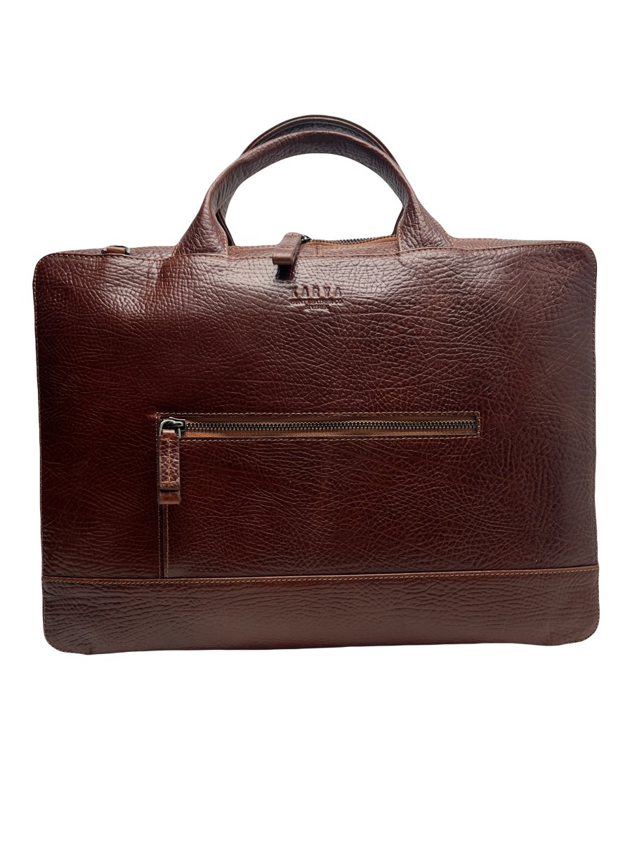 0829-07 Сумка мужская KARYA (Рыжий/40*30*7/натуральная кожа)