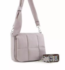 1162/1 Сумка женская (сер.бежевый) (Серо-бежевый/25*19*12/полиэстер/Redmond)