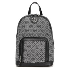 FMMW233582-2 FABRETTI Рюкзак женский 100% полиэстер (серый/чёрный/25*31*13/полиэстер/FABRETTI)