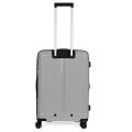 EN9530-24-3 FABRETTI Чемодан 4-х колесный 100% полипропилен (серый/44*66*27/полипропилен/M/FABRETTI)