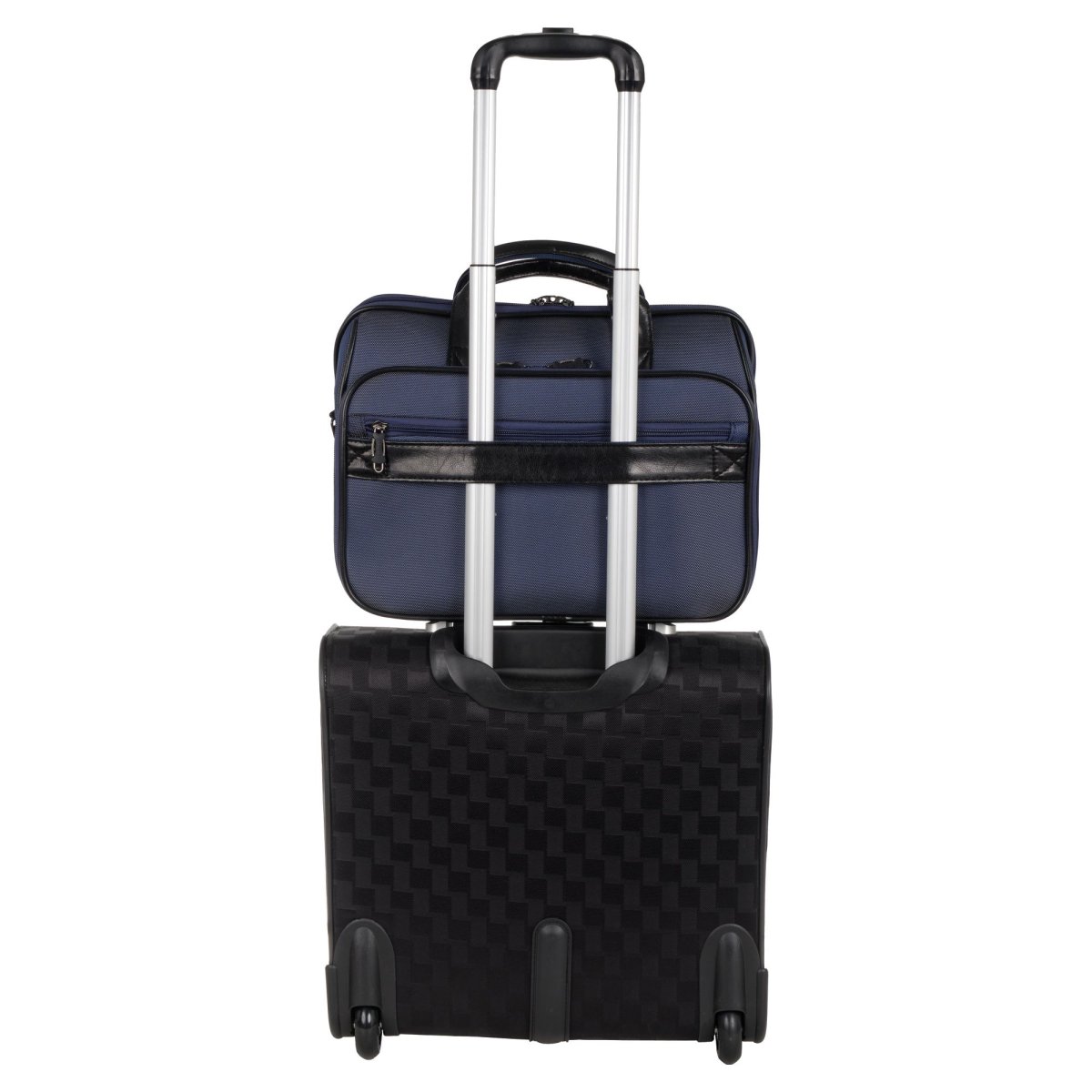 7047 (синий) малый портфель текстиль (Синий/40*28*13/полиэстер/1,05 кг/15 литров/Polar)