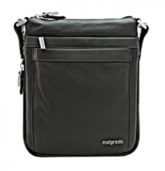 BR10-539C1836 black Сумка мужская Malgrado (черный/28*24*2/4/натуральная кожа/Malgrado)