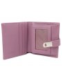 39001-2605 Plum Кошелёк Маленький Malgrado (фиолетовый/11*12*3/натуральная кожа/Malgrado)