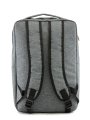 02-РМ/1 05 Рюкзак текстиль (серый)  (Серый/27*52*11/текстиль/S.Lavia)