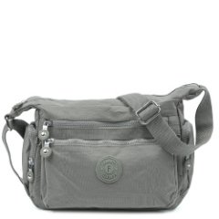 Y8704-85 FABRETTI Сумка 100% полиэстер (Серый/27*20*11/полиэстер/FABRETTI)