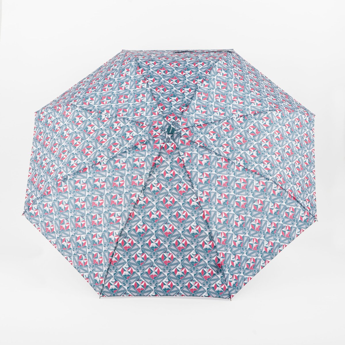 RV-43917 Зонт женский, 3 сл, полный автомат (цветной/8-56/эпонж/Russian Look)