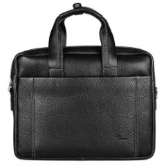 102-286-1 Портфель мужской кожа (Пеллекон) (черный/36*28*7.5/натуральная кожа/PELLECON)