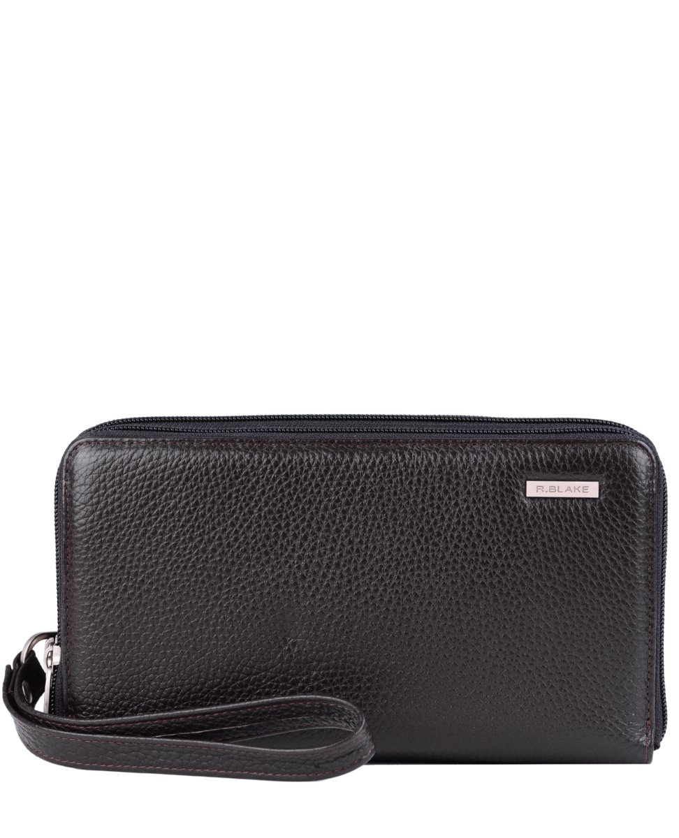 54227 Сумка-клатч CLINT DENVER кожа шоколад (Коричневый/21*12*4/натуральная кожа/R.Blake)