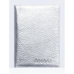 Ri-151O Обложка на паспорт Серебряный (серебряный/10*14*0,2/натуральная кожа/Richet)