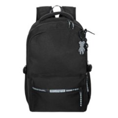 7010-1 черный Молодежный рюкзак MERLIN  (Черный/24*38*15/полиэстер/MERLIN)