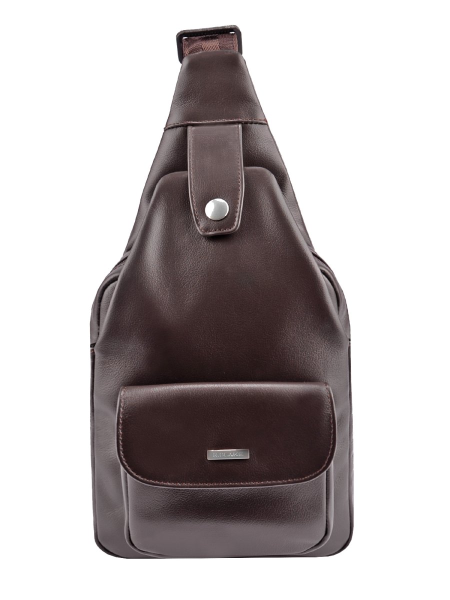 75834 Рюкзак АЛАН TORONTO кожа шоколад (коричневый/17*21*8/натуральная кожа/R.Blake)