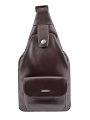 75834 Рюкзак АЛАН TORONTO кожа шоколад (коричневый/17*21*8/натуральная кожа/R.Blake)