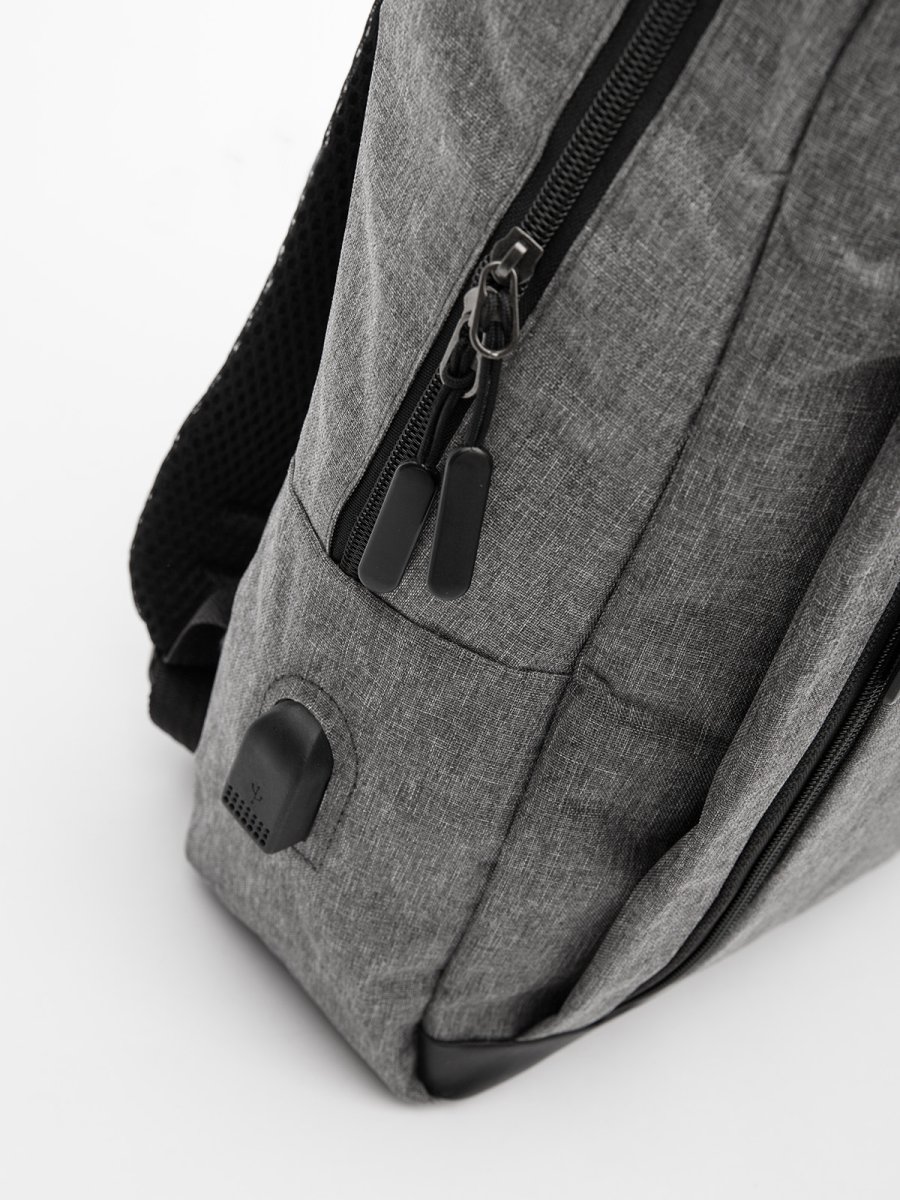 7005 05 Рюкзак 3в1 текстиль (серый) (Серый/29*40*12/текстиль/S.Lavia)