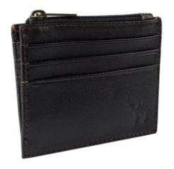 95070 Визитница (мод.404/1) (Сахара)  (черный/натуральная кожа/Dimanche)