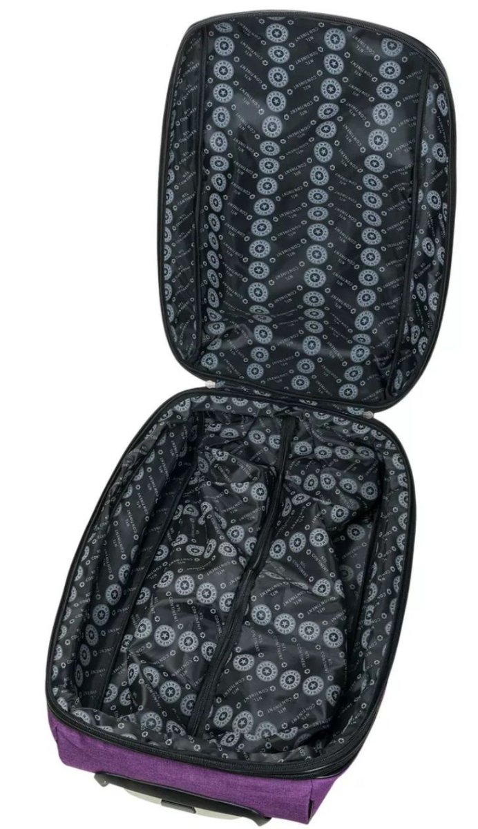 М-7321 Сумка на колёсах катионик фиолетовый (Фиолетовый/53*30*21/полиэстер/NTL Continent)